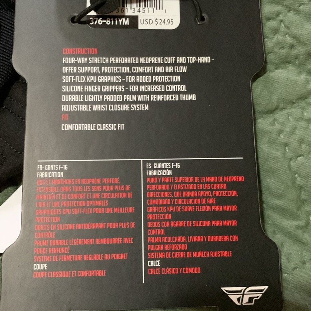Brand new Fly racing brand gloves! - Picture 3 of 4